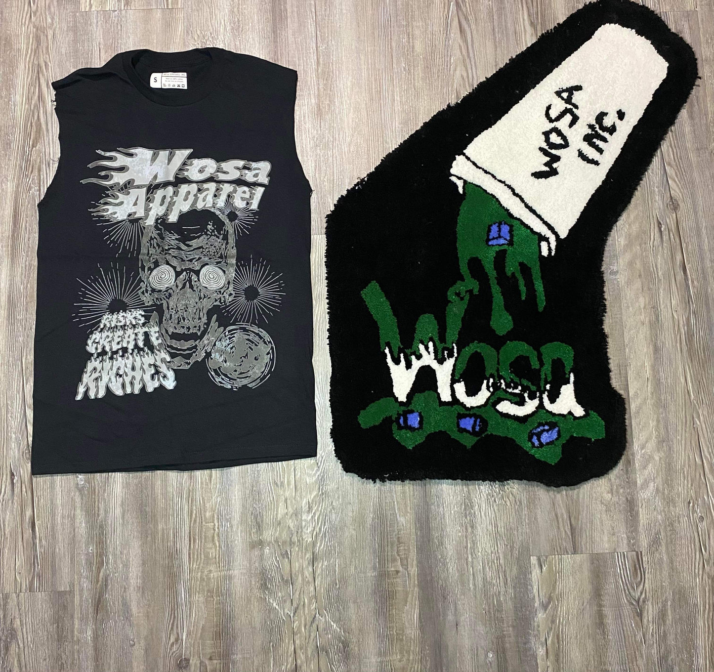 WOSA SLEEVELESS GRAPHIC TEES